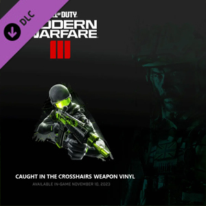 COD MW3 Caught In The Crosshair Weapon Vinyl Pc