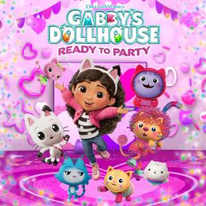 Spin Master Games Gabby's Dollhouse: Gioco Da Tavolo Miau | Con Cerchietti Gatto E Casa Delle Bambole Per Bambini 4+