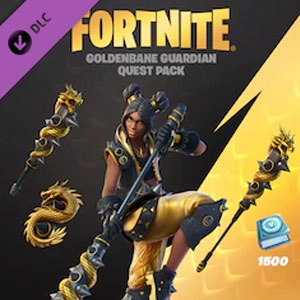 Fortnite Goldenbane Guardian Quest Pack Playstation 5
