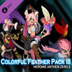 Heroine Anthem Zero 2 Colorful Feather Pack 3 Pc