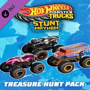 Hot Wheels Monster Trucks Stunt Mayhem Treasure Hunt Pack Pc
