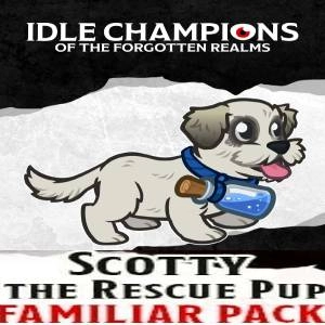 Idle Champions Scotty the Rescue Pup Familiar Pack Playstation 4