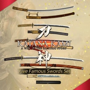 KATANA KAMI A Way of the Samurai Story Five Famous Swords Set Switch