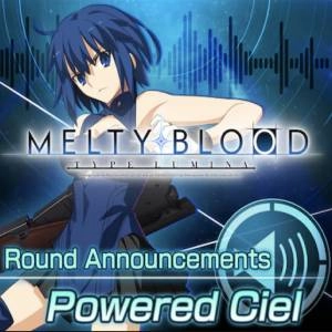 MELTY BLOOD TYPE LUMINA Powered Ciel Round Announcements Playstation 4