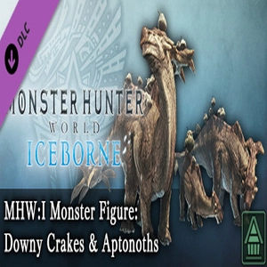 MHWI Monster Figure Downy Crakes & Aptonoths Pc