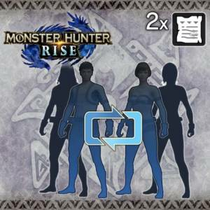 Monster Hunter Rise Two Character Edit Vouchers Playstation 4