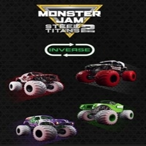 Monster Jam Steel Titans 2 Inverse Truck Pack