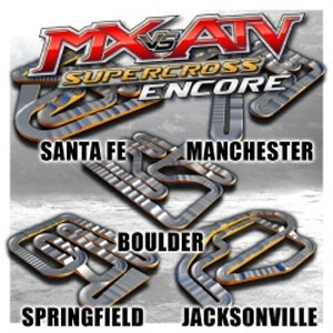 MX vs. ATV Supercross Encore Supercross Track Pack 4 Pc