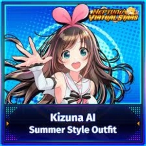 Neptunia Virtual Stars Kizuna AI Summer Style Outfit Playstation 4