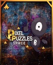 Pixel Puzzles SPACE Jigsaws Playstation 5