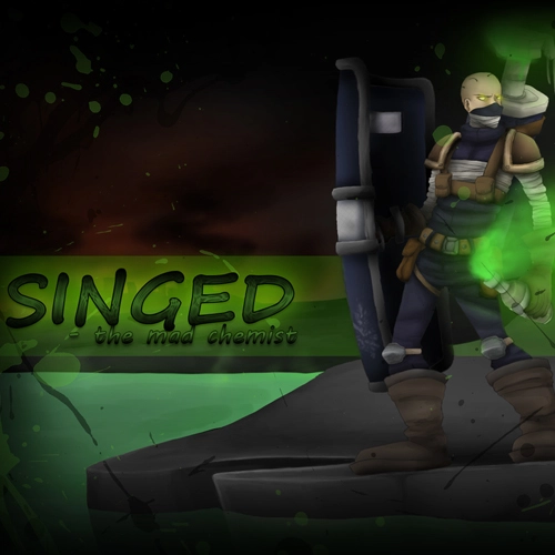 Riot Squad Singed League Of Legends Skin

 Pc