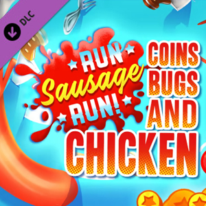Run Sausage Run Coins, Bugs and Chicken Switch
