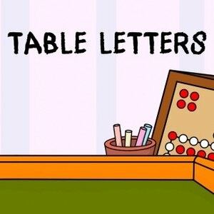 Table Letters Playstation 5