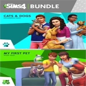 The Sims 4 Cats and Dogs Plus My First Pet Stuff Bundle Pc