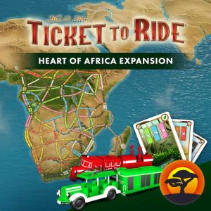 Ticket to Ride Heart of Africa Expansion Xbox Series X