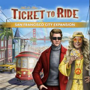 Ticket to Ride The San Francisco City Expansion Playstation 4