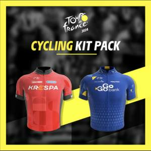 Tour de France 2024 Cycling Kit pack Pc