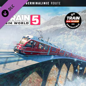 Train Sim World 5 Berninalinie Tirano-Ospizio Bernina Route Add-On Playstation 5