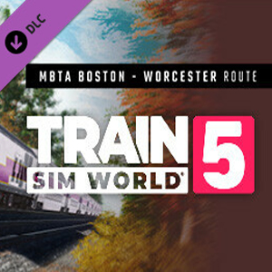 Train Sim World 5 MBTA Commuter Boston-Framingham/Worcester Line Route Add-On Playstation 4
