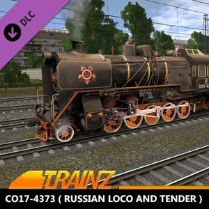 Trainz 2022 CO17-4373 Russian Loco and Tender Pc