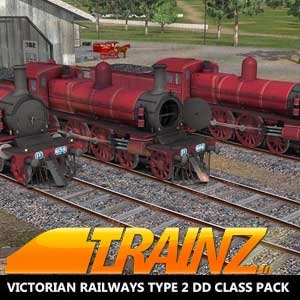 Trainz A New Era Victorian Railways Type 4 DD Class Pack Canadian Red Pc