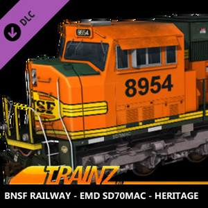 Trainz Plus BNSF Railway-EMD SD70MAC-Heritage Pc