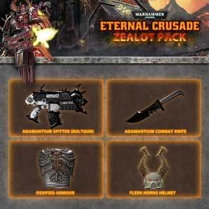 Warhammer 40K Eternal Crusade Zealot Weapon Pack