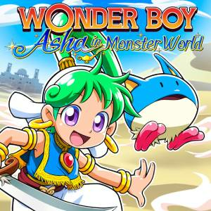 WONDER BOY ASHA in Monster World Playstation 5