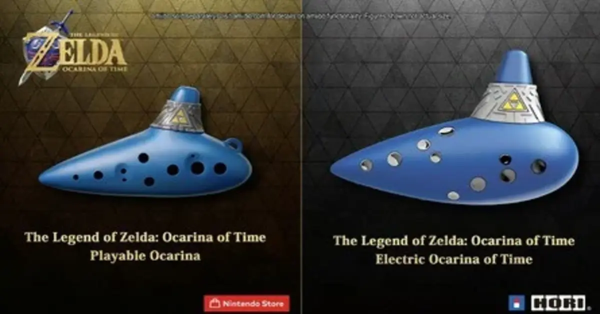 Nintendo vende una vera Ocarina di Zelda