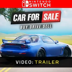 Car For Sale Simulator 2023 Nintendo Switch Trailer Video