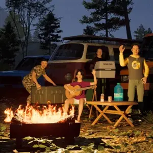 Caravanners: Co-op Open World Camping - Falò