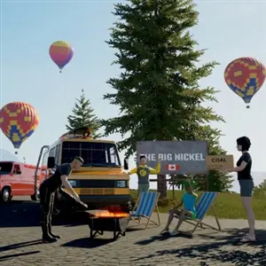 Caravanners Coop Open World Camping - Mongolfiera
