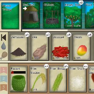 Card Survival Tropical Island - Contadino