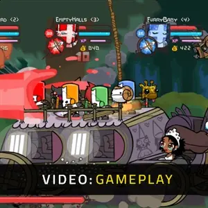 Castle Crashers - Video di Gameplay