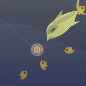 Cat Goes Fishing - Pesce Grande
