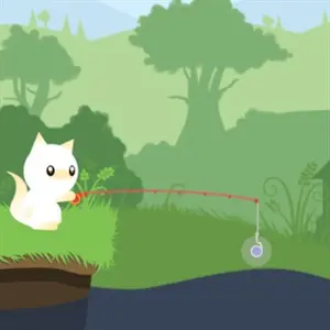 Cat Goes Fishing - Gatto