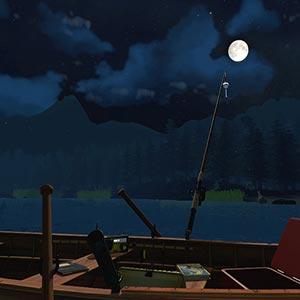 bellissimo lago di montagna