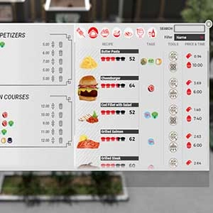 Chef: A Restaurant Tycoon Game – Burger di salmone