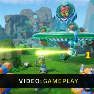 Chip ‘n Clawz vs. The Brainioids - Gameplay