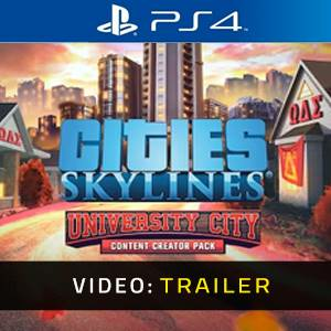 Cities Skylines Content Creator Pack University City Playstation 4