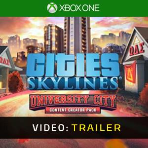 Cities Skylines Content Creator Pack University City Xbox One