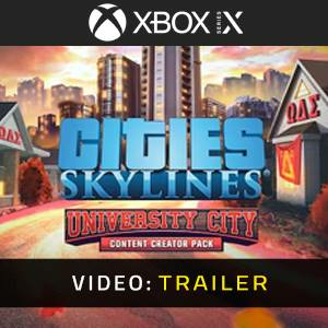 Cities Skylines Content Creator Pack University City Xbox Series X
