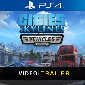 Cities Skylines Content Creator Pack Vehicles of the World PS4 Trailer del Video