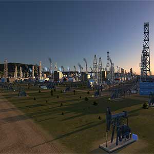 Cities Skylines Industries Piattaforma Petrolifera