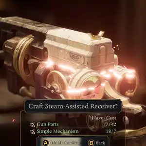 Clockwork Revolution -  Steam Assisted Receiver