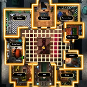 Clue/Cluedo: Classic Edition - Stanze
