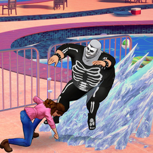 Cobra Kai The Karate Kid Saga Continues Attacco su ghiaccio