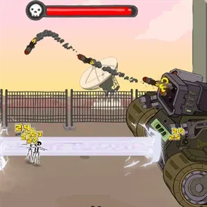 Colossus Down - Boss carro armato
