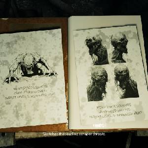 Connection: The Nightmare Within - Schizzi