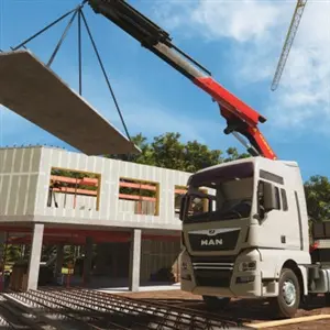 Construction Simulator: Evolution - Camion con gru e pianal